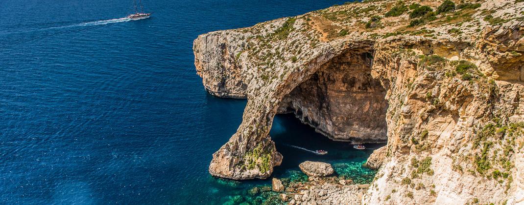 Blue Grotto boottocht