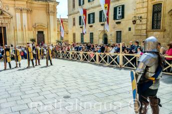 Historische slagreconstructie bij Medieval Mdina