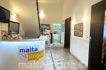 Malta Engels talenschool receptie